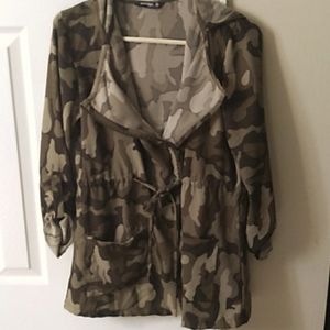 Indulge camo shirt/jacket